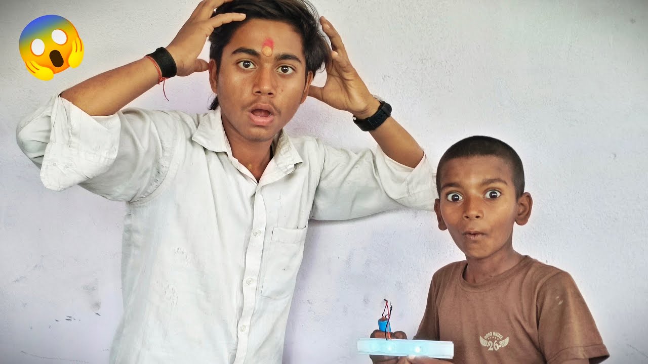 Sahil ne battery se light jala di 🔋😍 - YouTube
