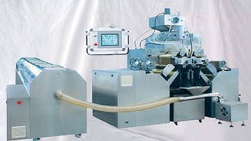 softgel encapsulation equip pharmaceutical making processing machinery fully automatic demo video