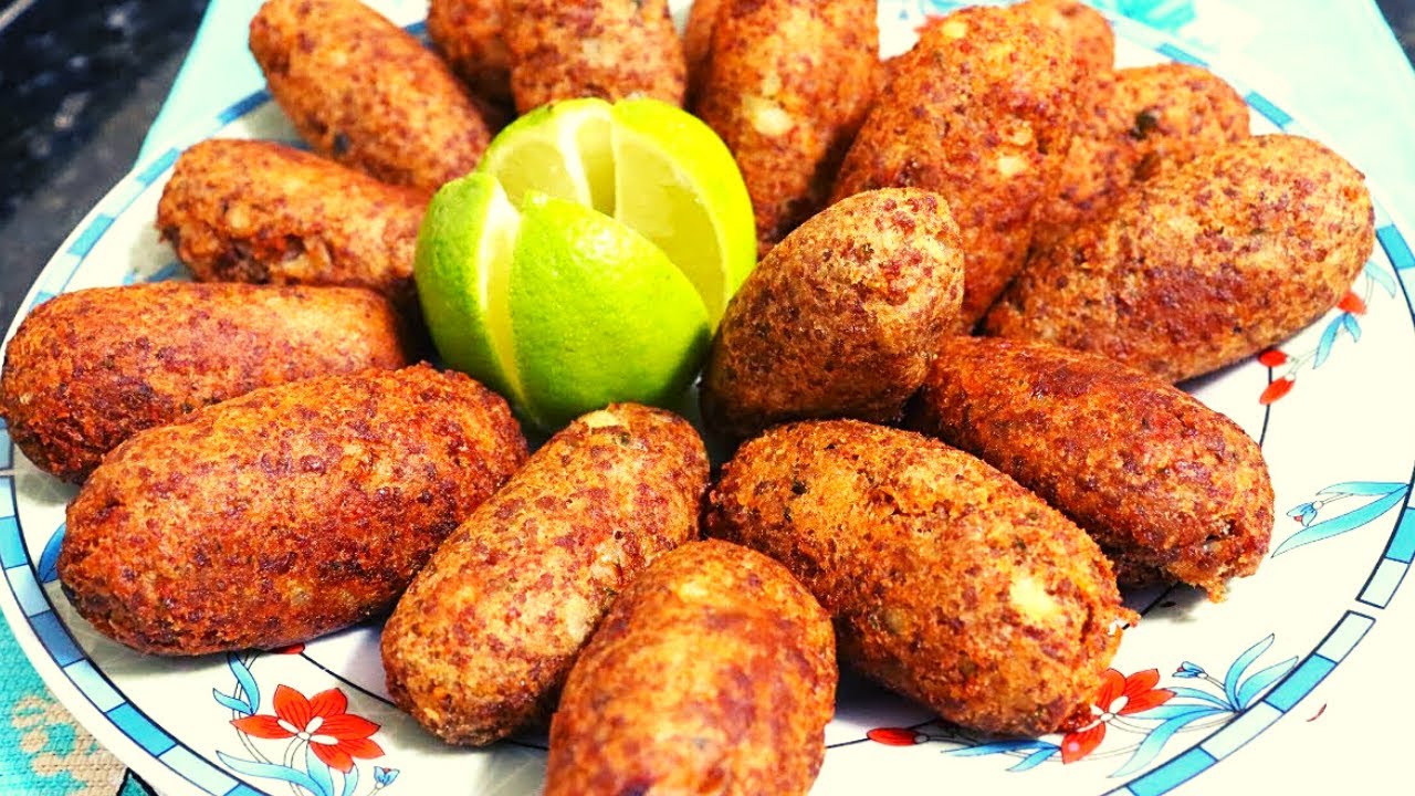 Bolinho frito de carne - Carnes Nelore