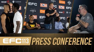 EFC 113 PRE-EVENT PRESS CONFERENCE