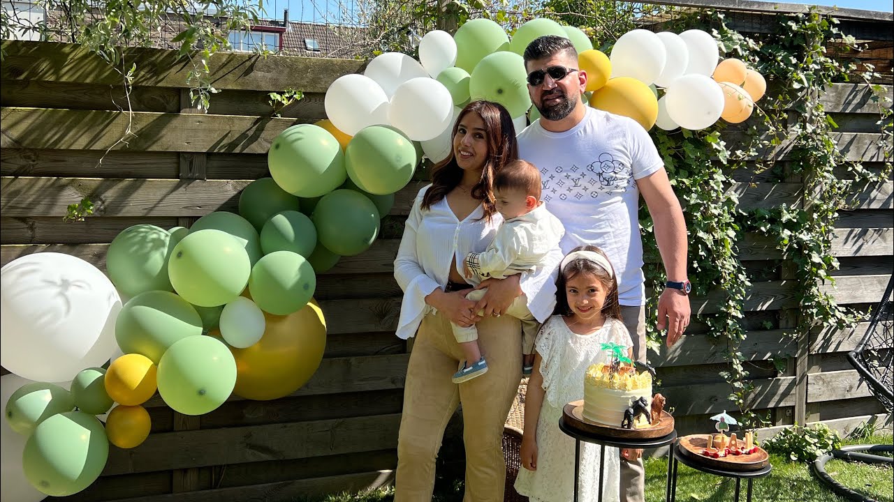 Lyam’s 1st birthday عیدیملا دی لیام  و ایە فریا کەوتین باخەکە کۆبکەینەوە؟ #kurdishvlog #chavinslife