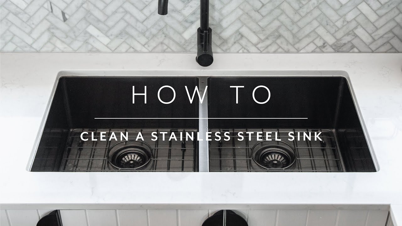 How To: Clean a Stainless Steel Sink