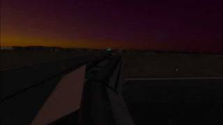 A321 Sunset Landing Inverness Fsx