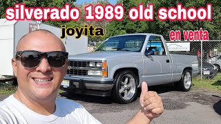 camioneta chevrolet silverado 1989 una joyita de pick up  trcks old school en venta for sale