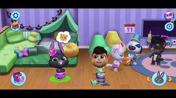 My Talking Tom and Friends (by KickingK) Gameplay Walkthrough - Part 14(iOS 14, Android)#tom #Angela