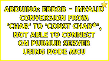 Error - invalid conversion from 