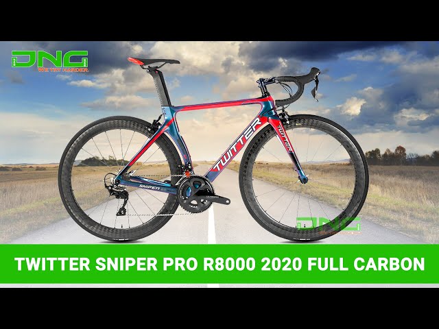 Xe đạp đua Twitter Sniper Pro R8000 2020 full carbon class=