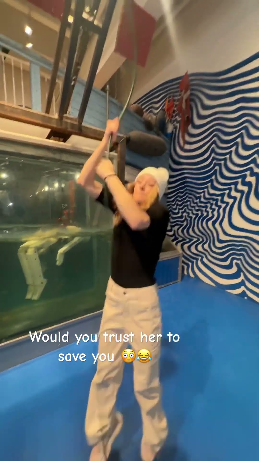 This did not go well ??