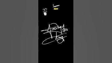 Aradhya BTS Army Name Signature Style | Unique Signature | A letter Style #signature #art #artist