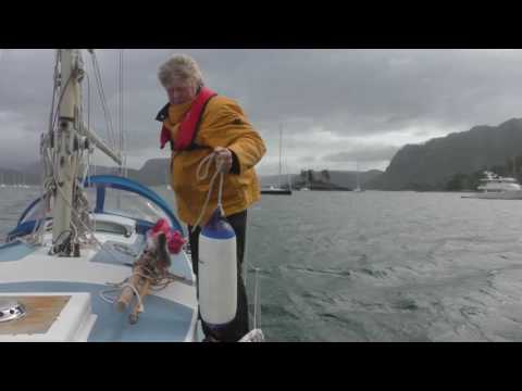 48 hours at anchor in Scotland