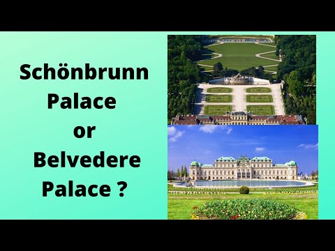 Schönbrunn Palace vs Belvedere Palace ! Which of these two palaces