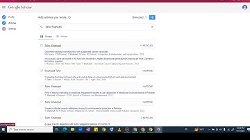 Google scholar profile creation without uploading any article|  Google scholar account creation