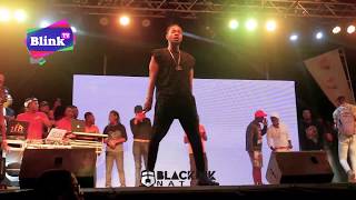 Patoranking shutsdown Nima (Ghana)with VVIP. Speaks twi Salla Fest2017