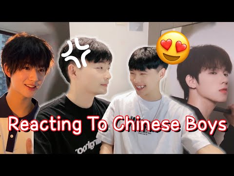 Reacting To Chinese TikTok(Douyin) Boys Challenge😍😍😍**So Handsome**[Gay Couple Lucas&Kibo BL]