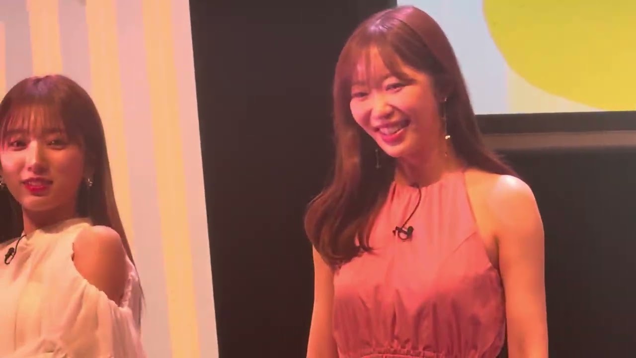 矢吹奈子ファンミーティングvol5第一部撮影タイムゲスト指原莉乃