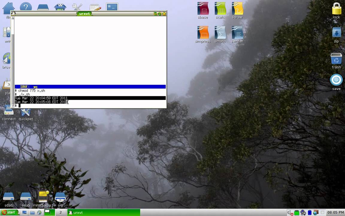 Puppy Linux Little Slow Opening ROX Filer - YouTube