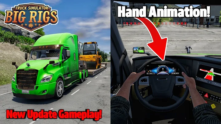 New Update v1.5.4 | Cabin Driver Added | Truck Simulator Big Rigs Gameplay - Freightliner Cascadia 🚛