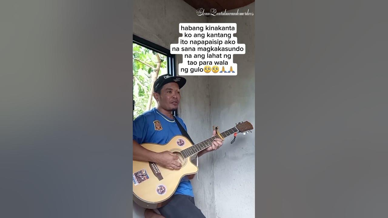 in my life by ariel rivera #guitarcover #guitarsolo #singing #trending #dutertesupporters #video