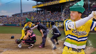 "Peter Pan” Jackson Olson Batter Walk-Up | The Savannah Bananas