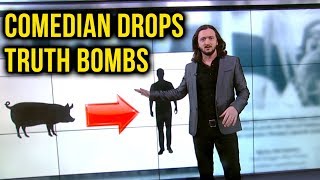 Comedian Lee Camp Drops Vegan Truth Bombs On Tv