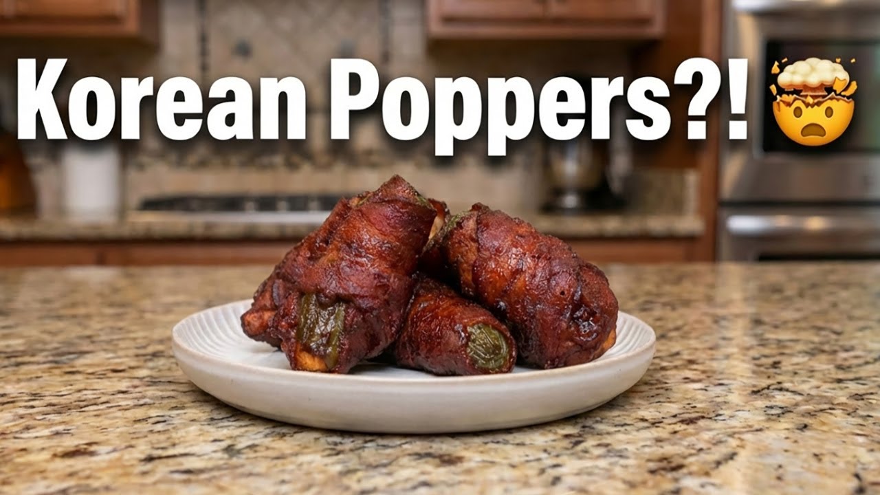 Korean BBQ + Jalapeño Poppers = INSANE. You HAVE to Try This!