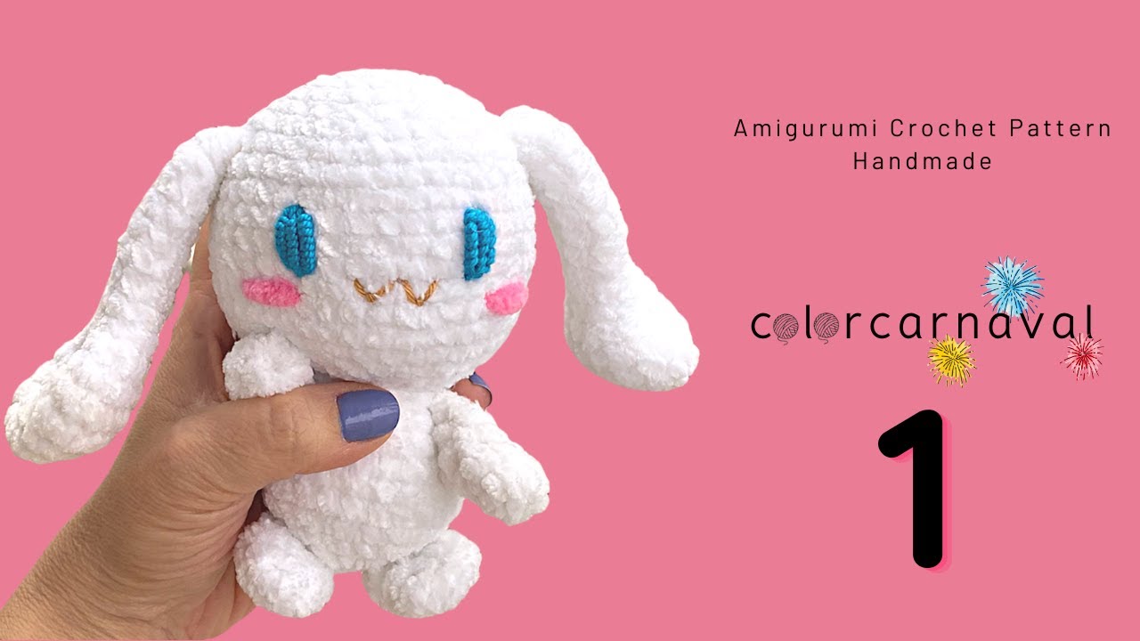 Crochet Amigurumi Chunky Cinnamoroll | Part 1 - YouTube