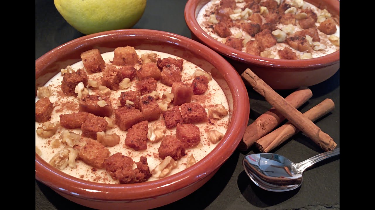 Gachas dulces tradicionales o(poleas),postre típico Andaluz,para el día de Todos los Santos 🥰🤗