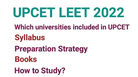 UPCET LEET 2022 | All doubt clear @Polytechnic Pathshala