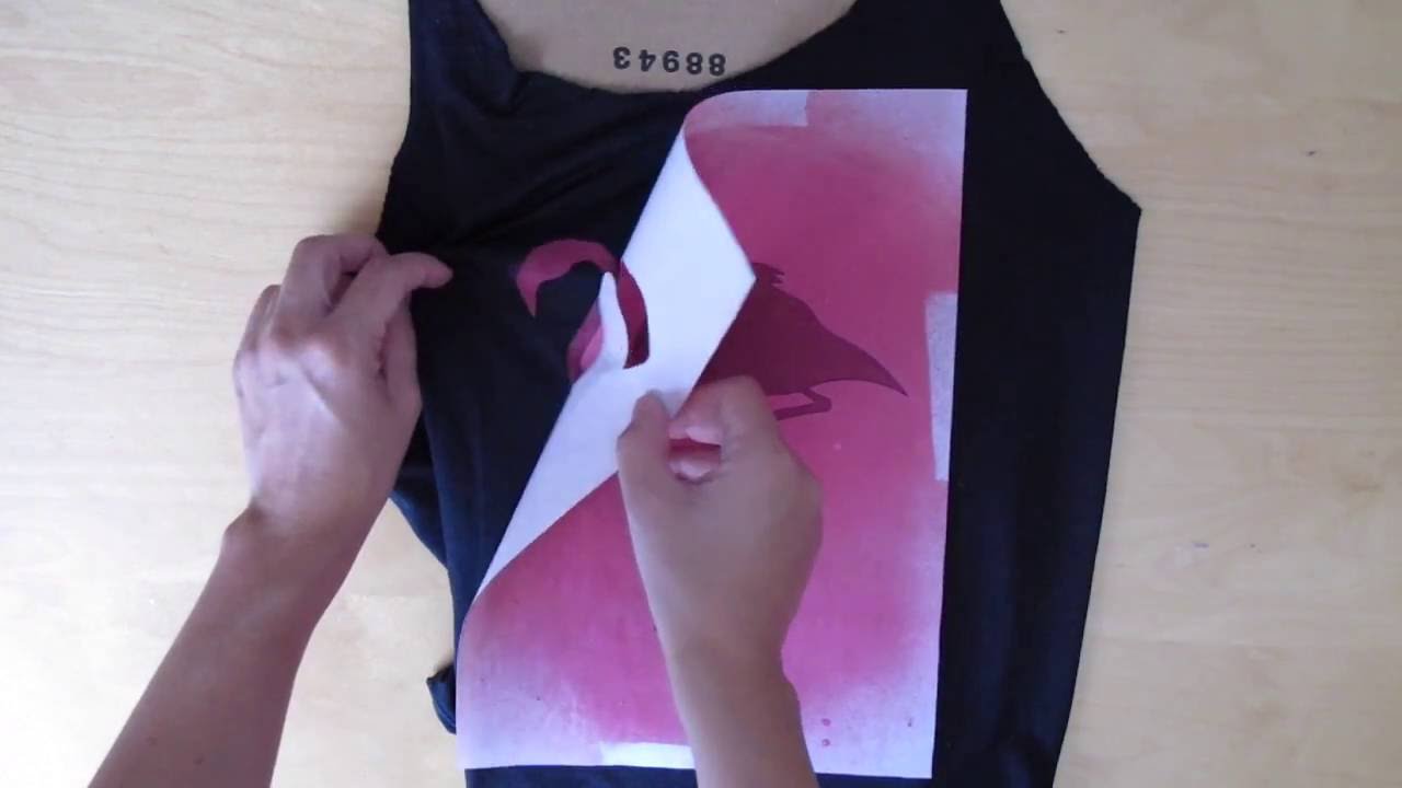 DIY: camiseta con - YouTube