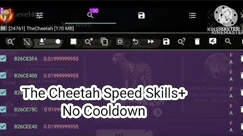 The Cheetah Speed Skills+No Cooldown Codes (Works 2024)