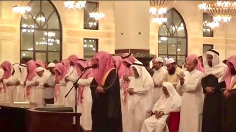 صلاة التراويح الليلة ٦ من رمضان ١٤٣٦ للقارئ يحيى الأركاني