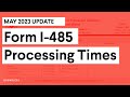Form I-485 Processing Times | May 2023 Update