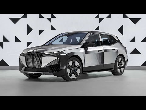 BMW iX Flow, la voiture qui change de couleur extérieur comme par magie - CES 2022