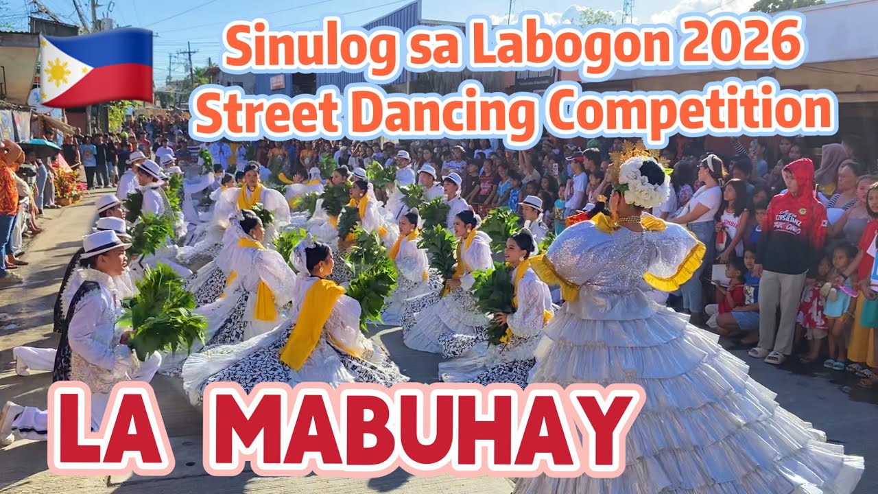 Sinulog sa Labogon 2026 Street Dancing LA MABUHAY Competition Mandaue Cebu | Dance Video
