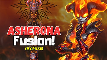 Is Asherona Worth It? 🔥 Fire Titan Review, Best Totem Fusion & Clash of Worlds Insight