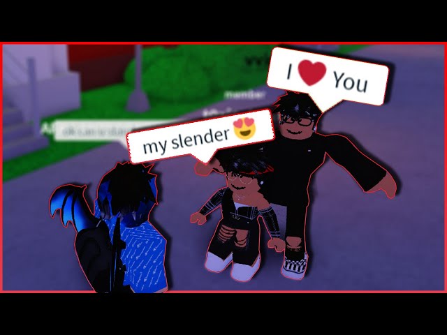 so i called a slender on roblox 