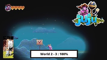 Juju: 100% Walkthrough / Achievement Guide - World 2 - 3 : 100%