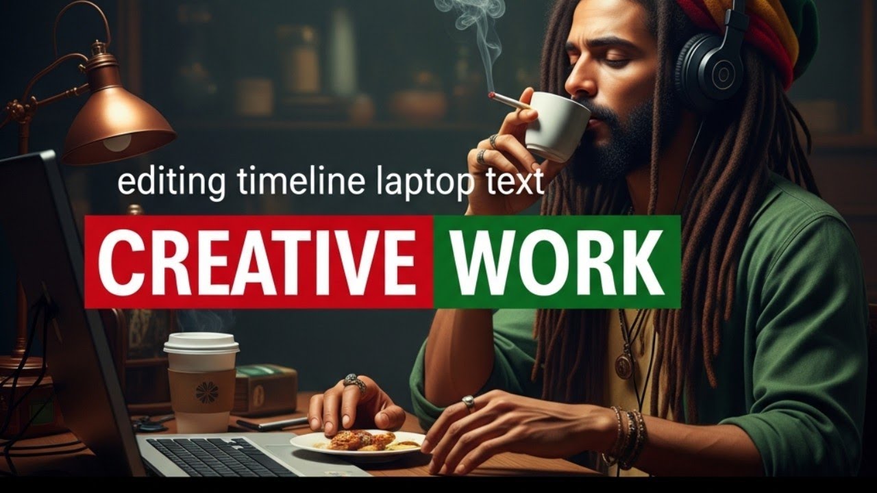 Reggaeton Focus Music for Editing Design and Creative Work