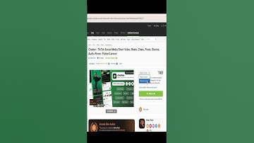 Chatter : TikTok Social Media Short Video, Reels, Chats, Posts, Stories, Audio Room: Flutter/Laravel