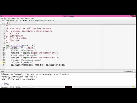 Code a basic calculator with Python