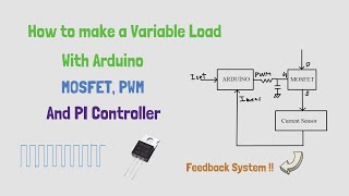 How to make a variable load with a MOSFET and PI controller