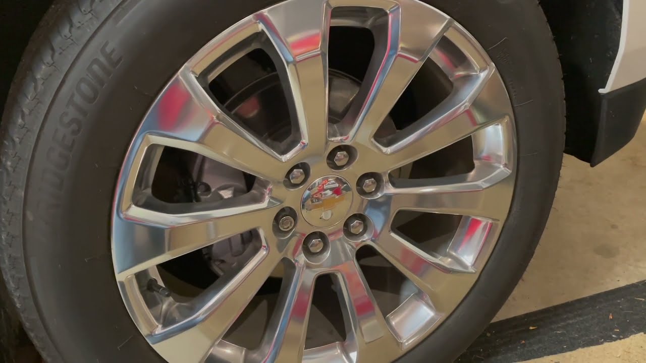 Tahoe & Silverado center wheel cap easy swap without removing wheels