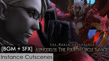 Asphodelos: The Fourth Circle (Savage) Phases I&II [BGM + SFX, Instance Cutscenes]