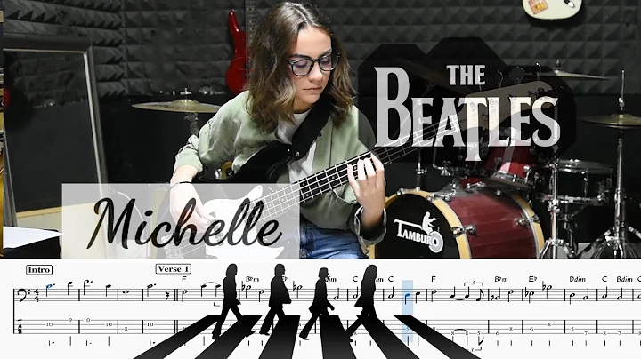 The Beatles - Michelle ( La Classe di Basso bass c...