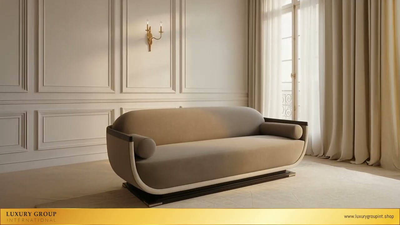 Luxury Sofa & Baroque Style Sofa  Statement Seating for Refined Living