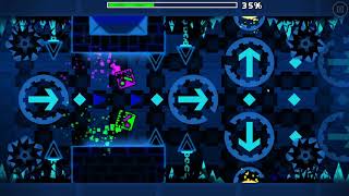 Geometry Dash | Blue Hell (Very easy demon) by LaZye 100%