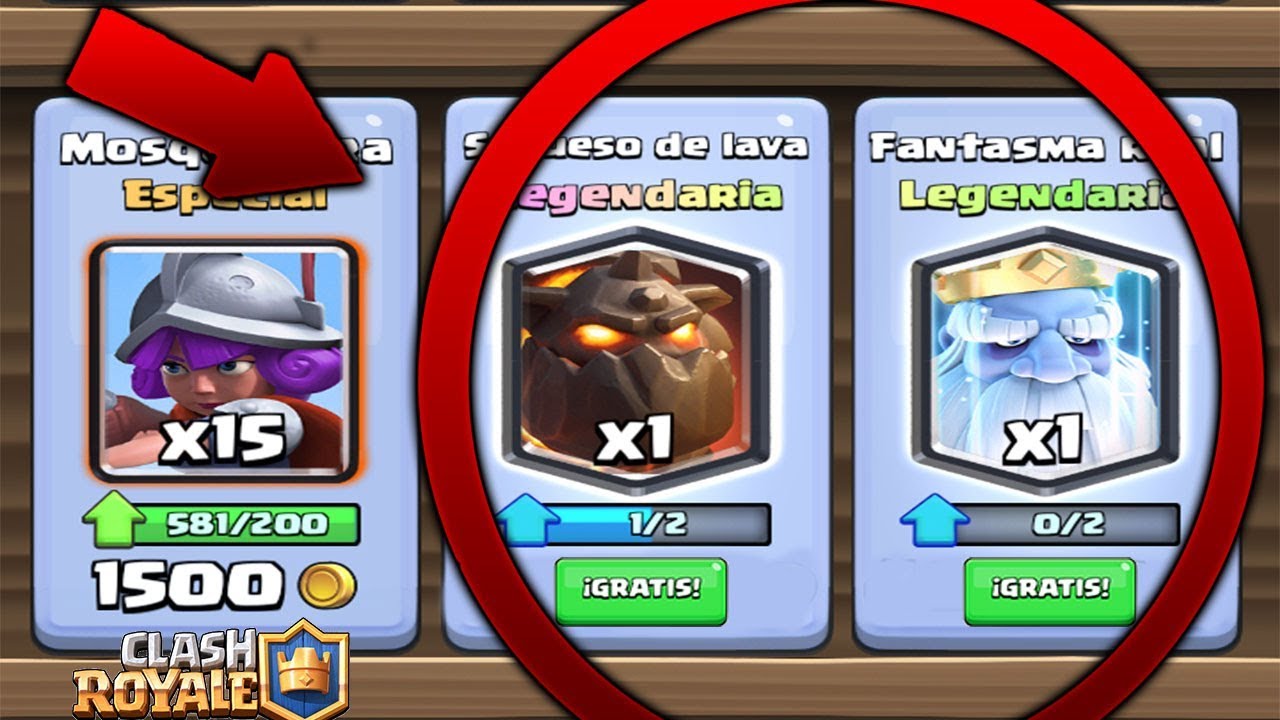 Clash Royale Como Conseguir Cartas Legendarias