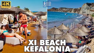 Xi Beach Kefalonia Island ☀️ Greece 🏖️🇬🇷 | Golden Sands and Red Clay Cliffs