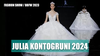 JULIA KONTOGRUNI 2024 | Bridal Fashion Week 2023 | FASHION SHOW