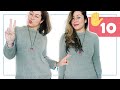 🖐10 - Blusão Top Down no Tricô Circular ✿ Blog-By-Day